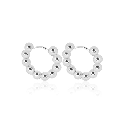 Ball Hoop Earring