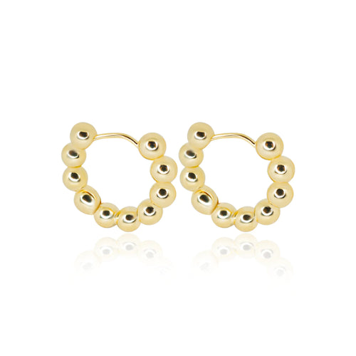 Ball Hoop Earring