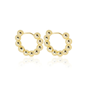 Ball Hoop Earring